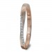 Silberdream GoldDream Gold Ring Gr.58 Swing Zirkonia weiß 333er Roségold GDR523E58