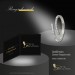 Silberdream GoldDream Gold Ring Gr.56 Line Zirkonia weiß 333er Weißgold GDR524J56 Preisnachlass
