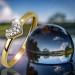 Silberdream GoldDream Gold Ring Herz Zirkonia weiß Gr.54 333er Gelbgold GDR503Y54 Lagerräumung