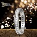 Silberdream GoldDream Gold Ring Gr.54 Zirkonia weiß 333er Weißgold GDR520J54 Große Rabatte