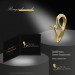Silberdream GoldDream Gold Ring Wave Zirkonia Gr.54 333er Gelbgold GDR531Y54 Kauf eins, bekomm eins gratis
