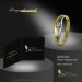Silberdream GoldDream Gold Ring Welle Zirkonia weiß Gr.58 333er Gelbgold GDR510T58 Riesige Ersparnisse