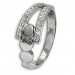 Silberdream SilberDream Ring Kreise Zirkonia weiß Gr.56 aus 925er Silber SDR407W56