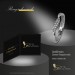 Silberdream GoldDream Gold Ring Welle Zirkonia weiß Gr.60 333er Weißgold GDR501J60 Clearance-Verkauf