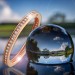 Silberdream GoldDream Gold Ring Zirkonia weiß Gr.54 333er Rosegold GDR504E54 Fabrikladen