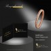 Silberdream GoldDream Gold Ring Zirkonia weiß Gr.54 333er Rosegold GDR504E54 Fabrikladen