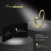 Silberdream GoldDream Gold Ring Welle Zirkonia Gr.54 333er Gelbgold GDR530Y54 zollfrei