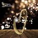 Silberdream GoldDream Gold Ring Welle Zirkonia Gr.54 333er Gelbgold GDR530Y54 zollfrei
