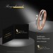 Silberdream GoldDream Gold Ring Boho zweifarbig Zirkonia Gr.60 333er Rosegold GDR532E60 Auslauf