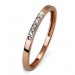 Silberdream GoldDream Gold Ring Zirkonia weiß Gr.60 333er Rosegold GDR502E60