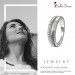 Silberdream SilberDream Ring Double Zirkonia weiß Gr.58 aus 925er Silber SDR416W58 Fabrik Onlineshop