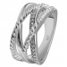 Silberdream SilberDream Ring Bandring gedreht Zirkonia weiß Gr.58 aus 925er Silber SDR411W58 Rabatt