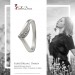 Silberdream SilberDream Ring Wave Zirkonia weiß Gr.60 aus 925er Silber SDR421W60 Exklusivangebot