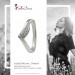 Silberdream SilberDream Ring Wave Zirkonia weiß Gr.62 aus 925er Silber SDR421W62 Saisonschlussverkauf