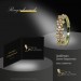 Silberdream GoldDream Gold Ring Blumen Gr.58 Zirkonia rosa 333er Gelbgold GDR544Y58 Valentinstagsangebot