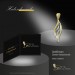 Silberdream GoldDream Kettenanhänger Wellen Zirkonia 333 Gold Anhänger Echtschmuck GDH501Y Große Rabatte