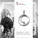 Silberdream SilberDream Ketten Anhänger -Spirale- Zirkonia weiß 925 Silber SDH4375W Riesige Ersparnisse