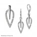 Silberdream SilberDream Ketten Anhänger Blatt Zirkonia weiß 925 Silber SDH403W Letzter Tag