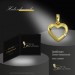 Silberdream GoldDream Kettenanhänger Herz Zirkonia 375 Gold Anhänger Echtschmuck GDH003Y Sonderangebot der Fabrik