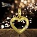 Silberdream GoldDream Kettenanhänger Herz Zirkonia 375 Gold Anhänger Echtschmuck GDH003Y Sonderangebot der Fabrik