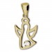 Silberdream GoldDream Kettenanhänger Engel Zirkonia weiß 333 Gold Echtschmuck GDH5063Y Super Rabatt